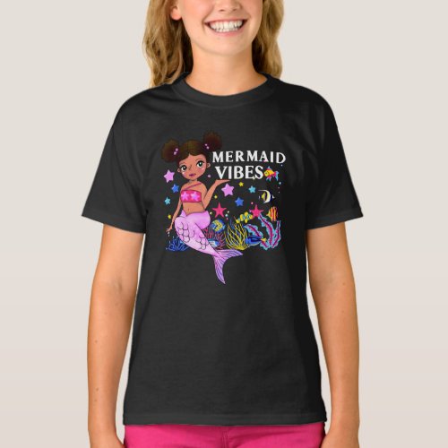 Mermaid Vibes Mermaid Looks Like Me Funny Mermaid  T_Shirt