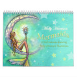 Mermaid Wall Calendar By Molly Harrison at Zazzle