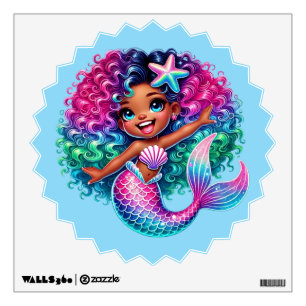 Mermaid Wall Decal 