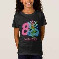 Mermaid Warrior 8th birthday T-Shirt