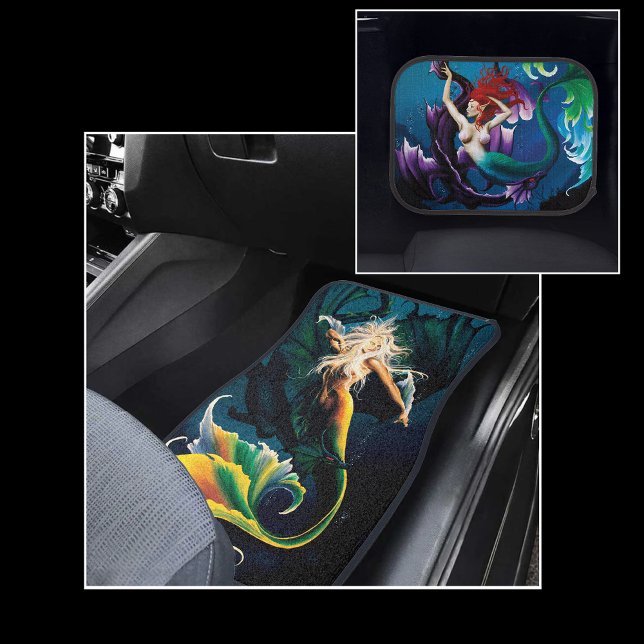 Mermaid Water Dances Car Mat (Creator Uploaded)