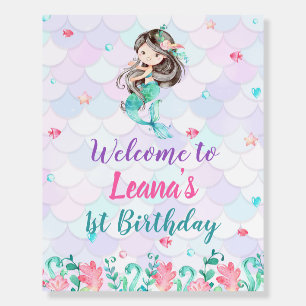 Mermaid Welcome Sign