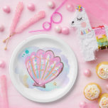Mermaid Whimsical Under The Sea Birthday Party Paper Plates<br><div class="desc">Mermaid Whimsical Under The Sea Birthday Party</div>
