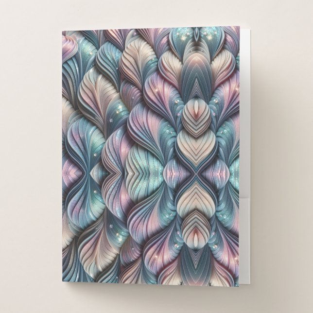 Mermaid Whispers Pocket Folder (Front)