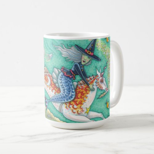 MERMAID WITCH HALLOWEEN MERHORSE PONY CLASSIC MUG