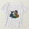Mermaid with a Golden Dragon Shirt fantasy art
