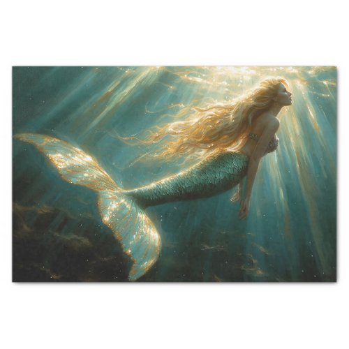 Mermaid with a Whale Tail Tissue Paper