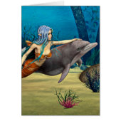 Mermaid with Dolphin (Front)