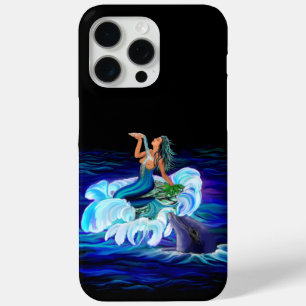 Mermaid with Dolphin iPhone 15 Pro Max Case