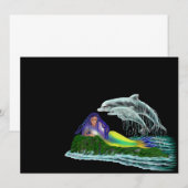 Mermaid with Dolphins (Front/Back)