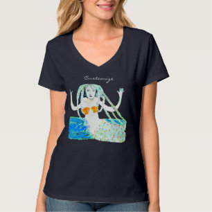 Mermaid with Dreadlocks Thunder_Cove T-Shirt