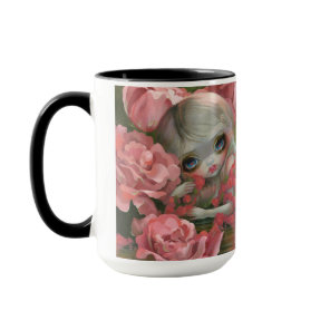 "mermaid with Roses" Mug