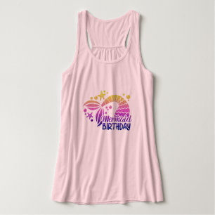 Mermaid Womens Plus Size Tank Top