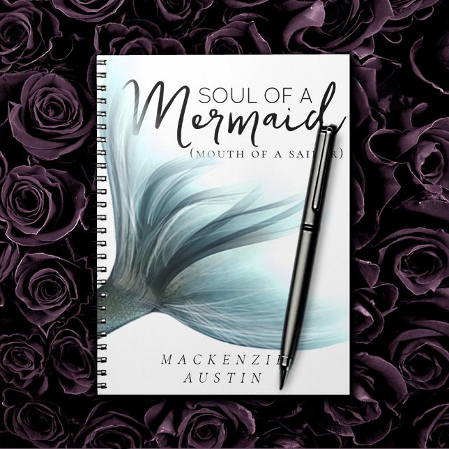 #MermaidLife Sailor Mouth Mermaid Soul | Aqua Aqua Notebook (Creator Uploaded)
