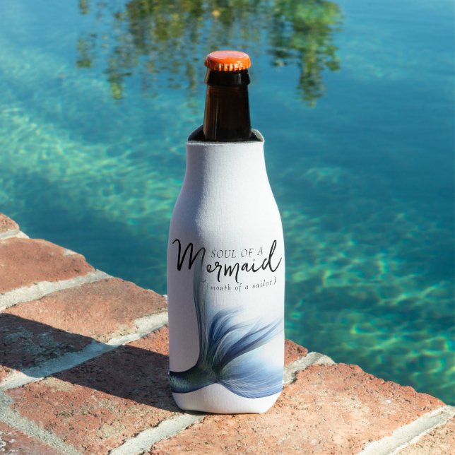 #MermaidLife Sailor Mouth Mermaid Soul | Blauer Sc Bottle Cooler (In Situ Pool)