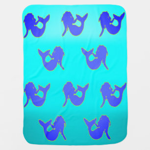 Mermaids Baby Blanket