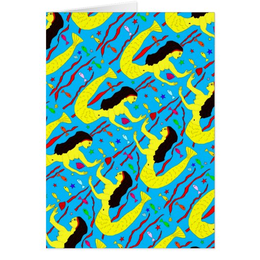 mermaids cards (Front)