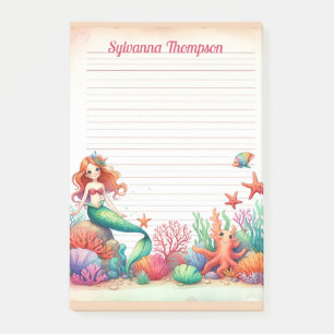 Mermaid's Cove Sticky Notes