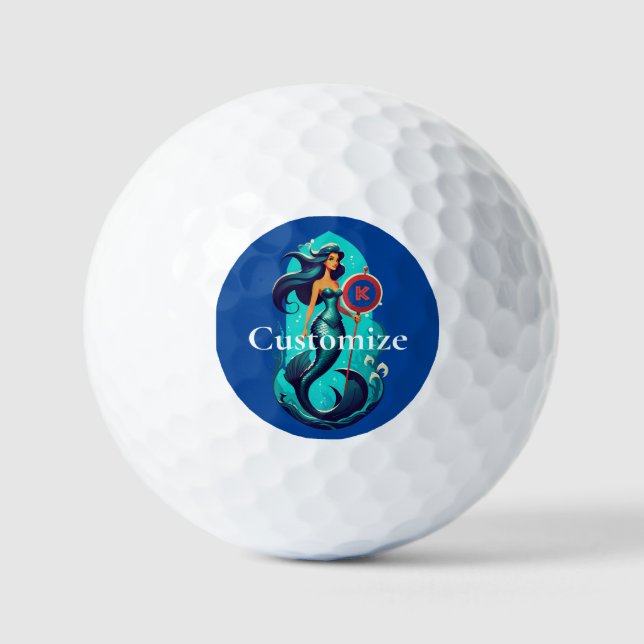 Mermaids For Kamala 2024 Thunder_Cove Golf Balls (Front)