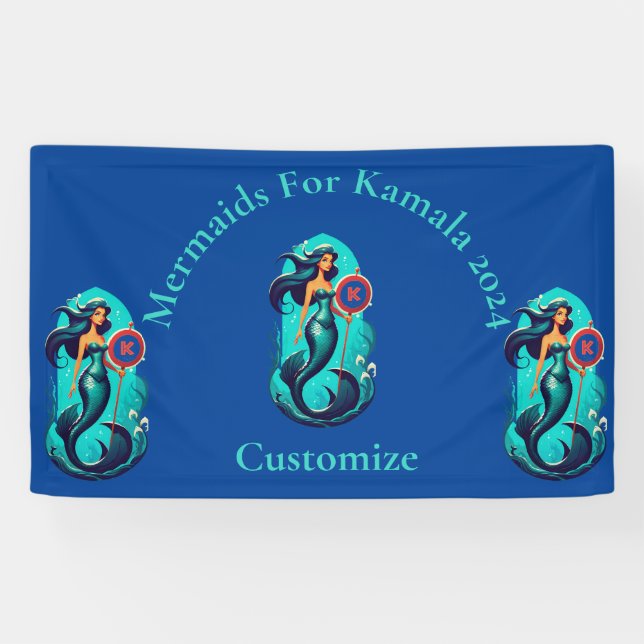 Mermaids For Kamala Thunder_Cove Banner (Horizontal)