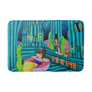 Mermaids’ Hideaway Bath Mat