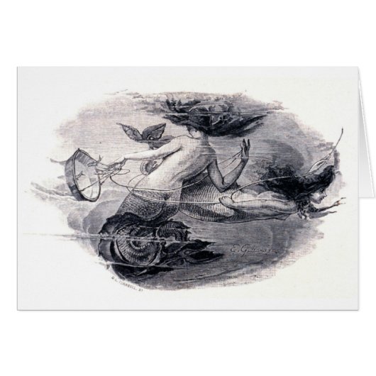 Mermaids Illustration Cards (Front Horizontal)