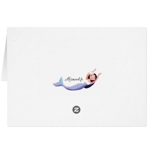 Mermaids in the Sea illustration (Back Horizontal)