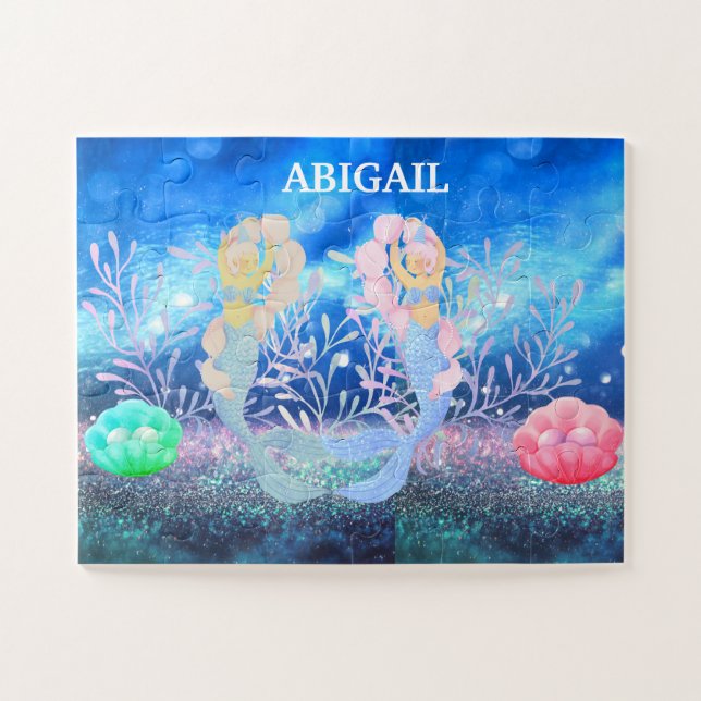 MERMAIDS JIGSAW PUZZLE (Horizontal)