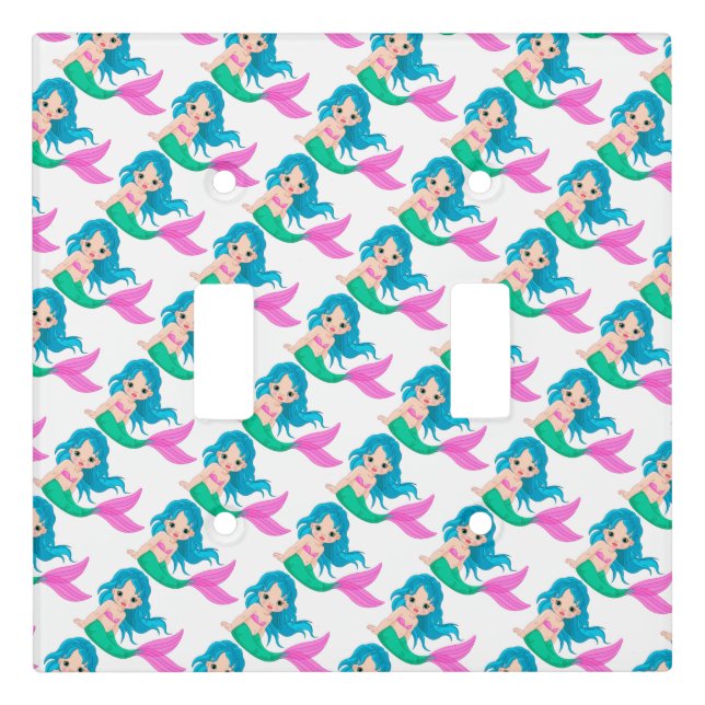 Mermaids Light Switch Cover (Front)
