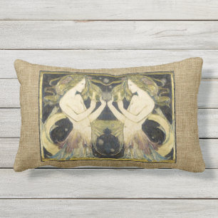 Mermaids Lumbar Pillow