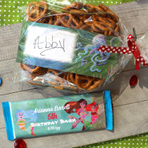 Mermaids & Octopus Favor & Candy Bar Wrapper