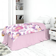 Mermaids Pastel Pink Purple Girly Bed
