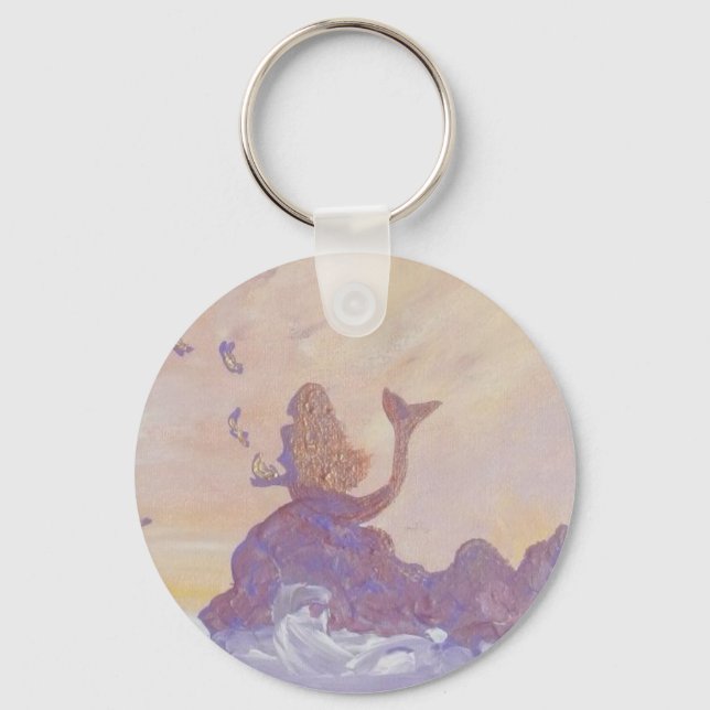 Mermaid's soul keychain (Front)