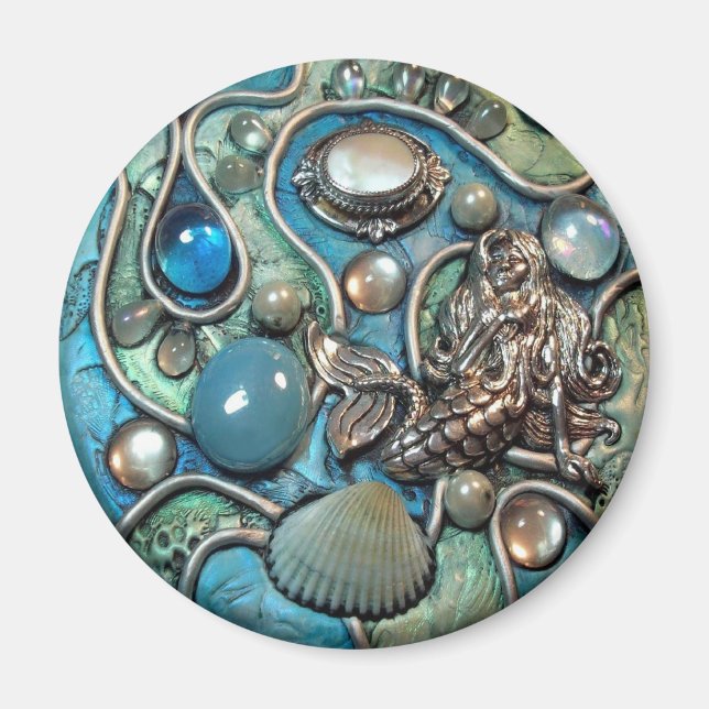 Mermaid's Treasure 2 Magnet (Front)
