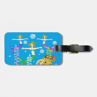 Mermaids' Treasure Luggage Tag