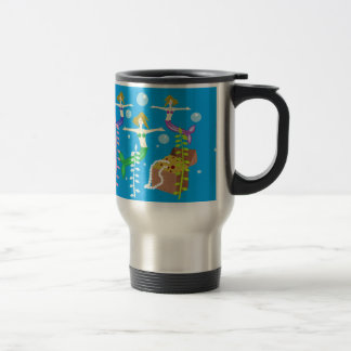 Mermaids' Treasure Travel Mug