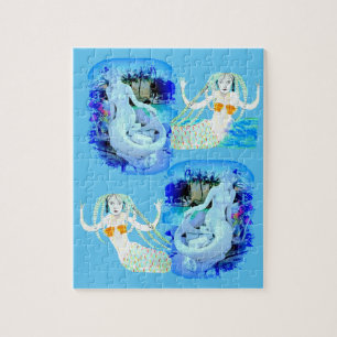 Mermaids with Dreadlocks Thunder_Cove Jigsaw Puzzle