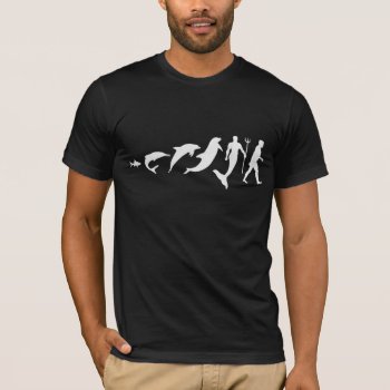 Merman Evolution T-shirt by jamierushad at Zazzle