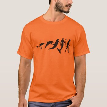 Merman Evolution T-shirt by jamierushad at Zazzle