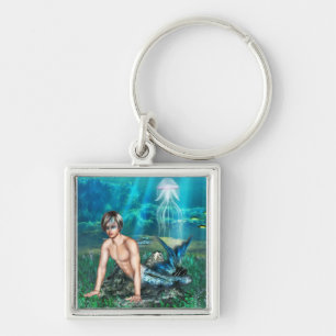 Merman Keychain