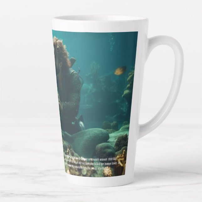Merman Latte Mug (Right)