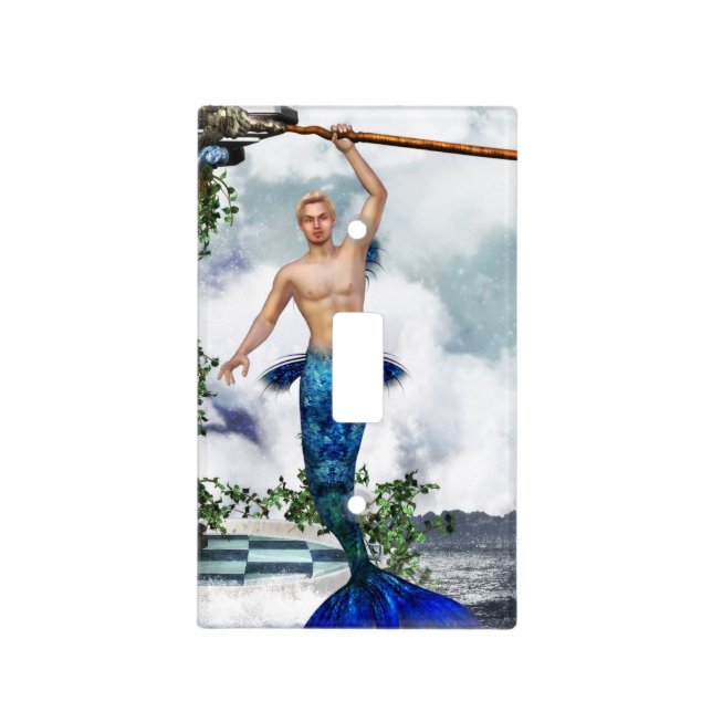 Merman Light Switch Cover (Front)