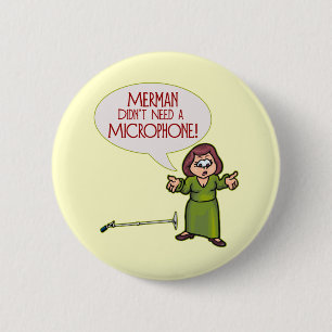 Merman/Microphone Button