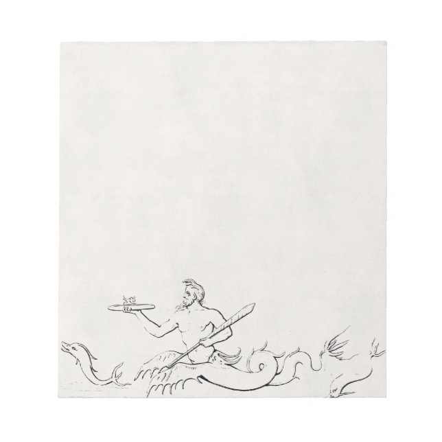 Merman Notepad (Front)