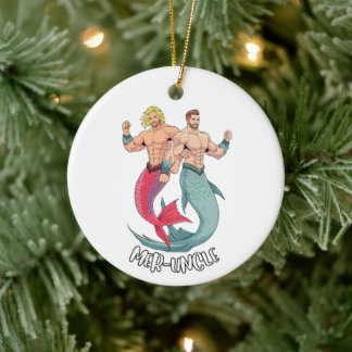 Merman Ornament - Mer-Uncle