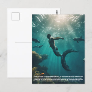Merman Postcard