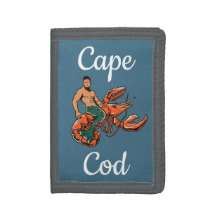 Merman Riding Lobster Wallets