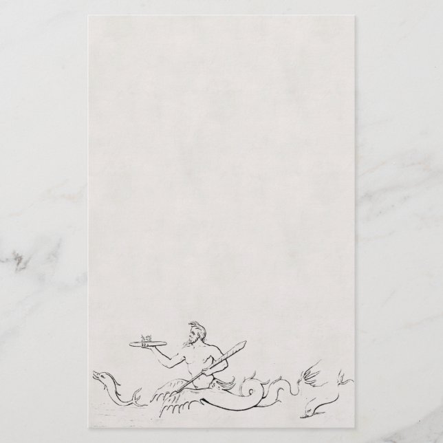 Merman Stationery (Front)