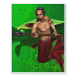 Merman Temporary Tattoos