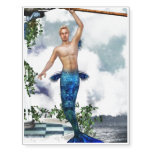Merman Temporary Tattoos
